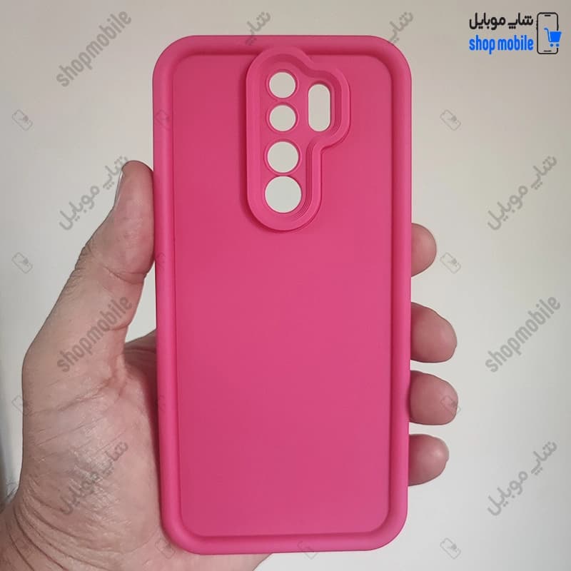 قاب گوشی شیائومی ردمی نوت 8 پرو (کاور Solid مدل ساده رنگ صورتی)