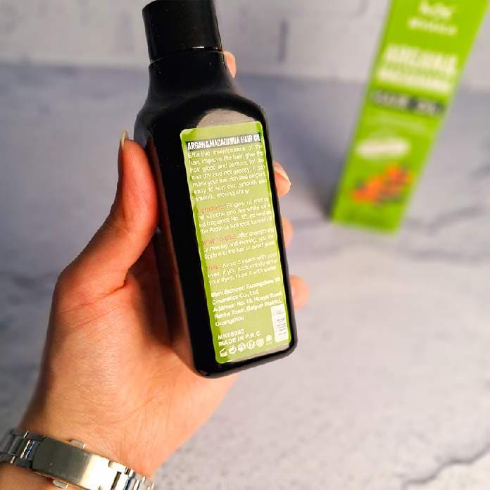 روغن آرگان تقویت و رشد مو مواکا اصل 100میل — تصویر ۴