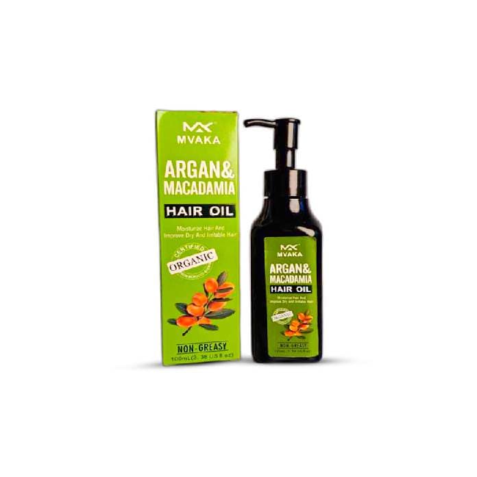 روغن آرگان تقویت و رشد مو مواکا اصل 100میل