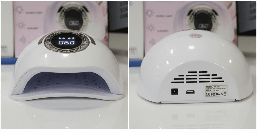 **لامپ UV/LED خشک کن ناخن SWAN WOMEN CARE مدل 10S – سرعت خشککردن بالا، هوشمند و استاندارد salon use — تصویر ۴