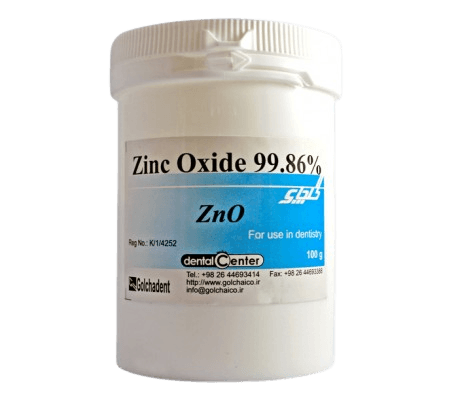 پودر زینک اکساید گلچای – Zinc Oxide Powder Golchai