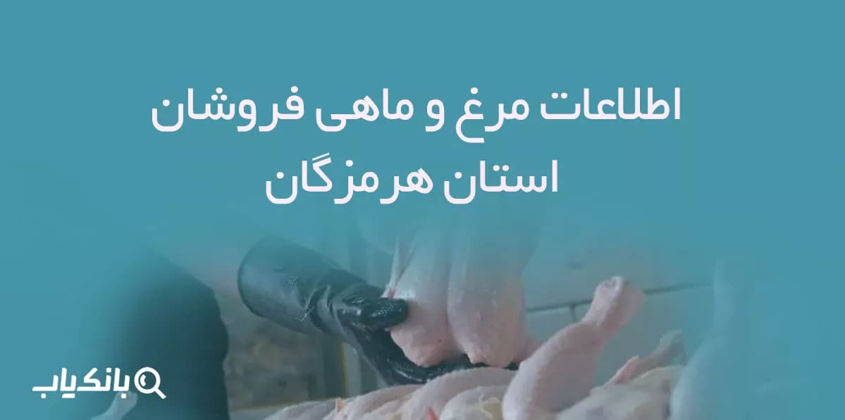 اطلاعات مرغ و ماهی فروشان استان هرمزگان