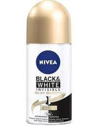 رول ضد تعریق زنانه نیوا مدل NIVEA BLACK AND WHITE INVISIBLE SILKY SMOOTHحجم50میل — تصویر ۵