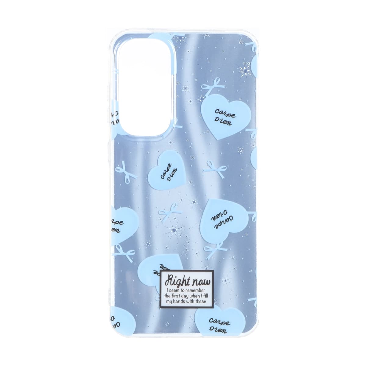 قاب مات ستاره ای دور ژله ای شفاف طرح دار Samsung Galaxy S23 FE – کد 74