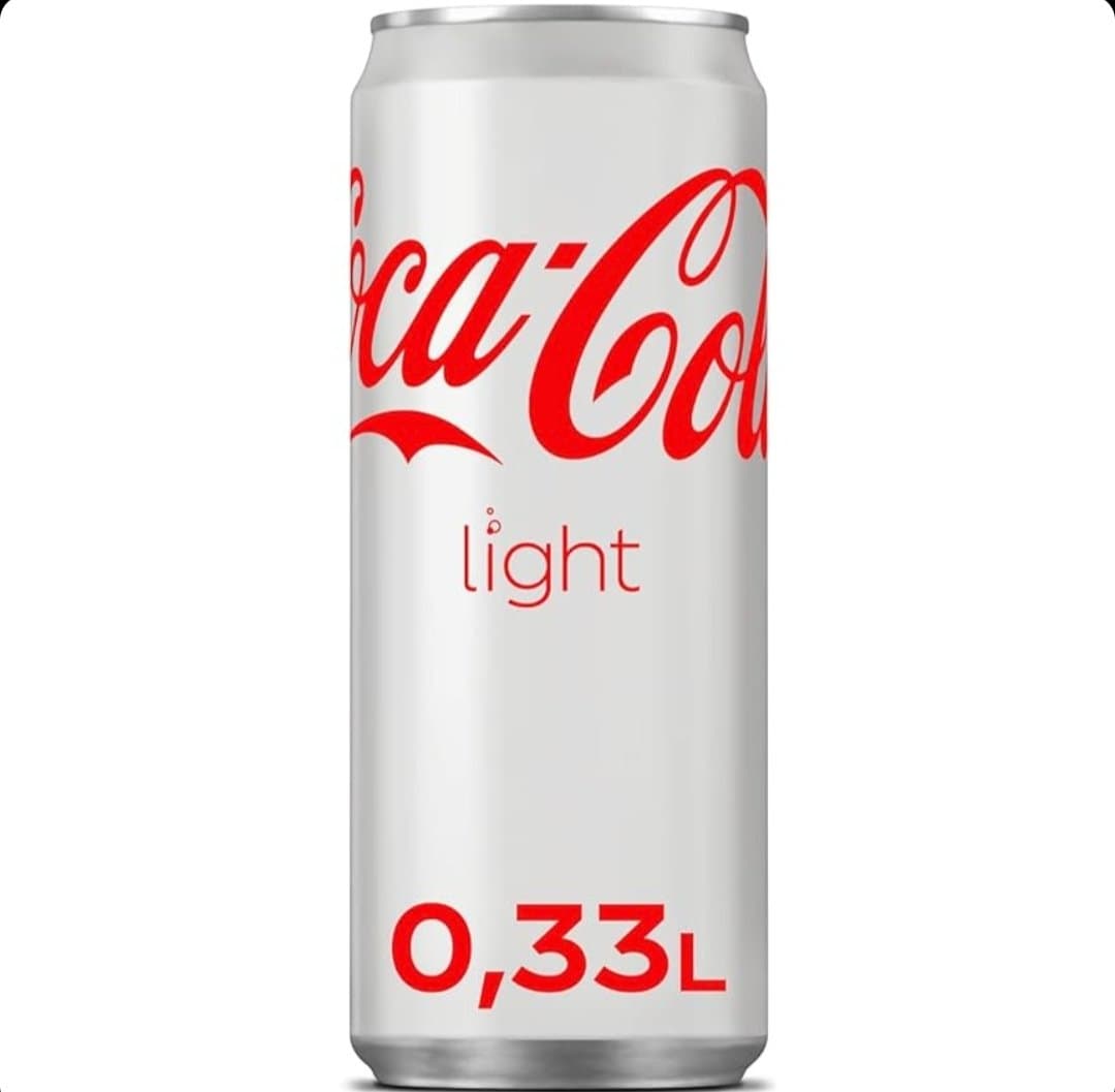 کوکاکولا بدون شکر لایت Coca-Cola Light Zero Sugar 330ml( اورجینال)