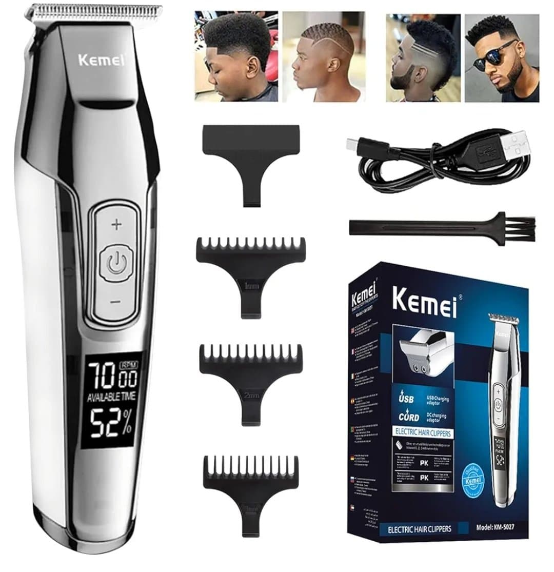 ✨ ماشین اصلاح حرفه‌ای کیمی مدل Kemei KM-5027 از فروشگاه جام کوزارکس JAMCOSRX