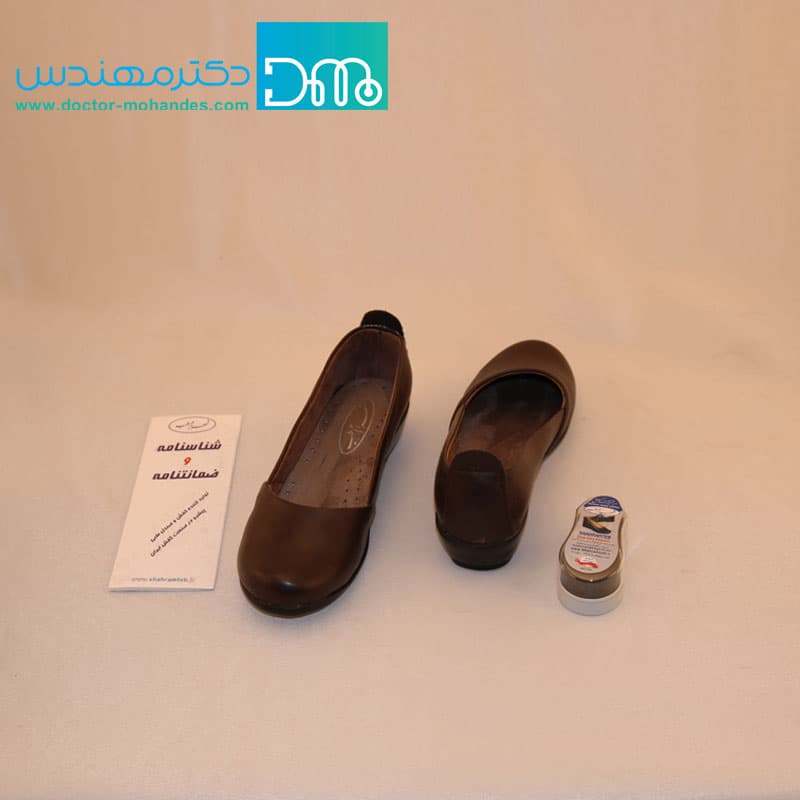 کفش طبی زنانه 2087 رنگ قهوه ای
