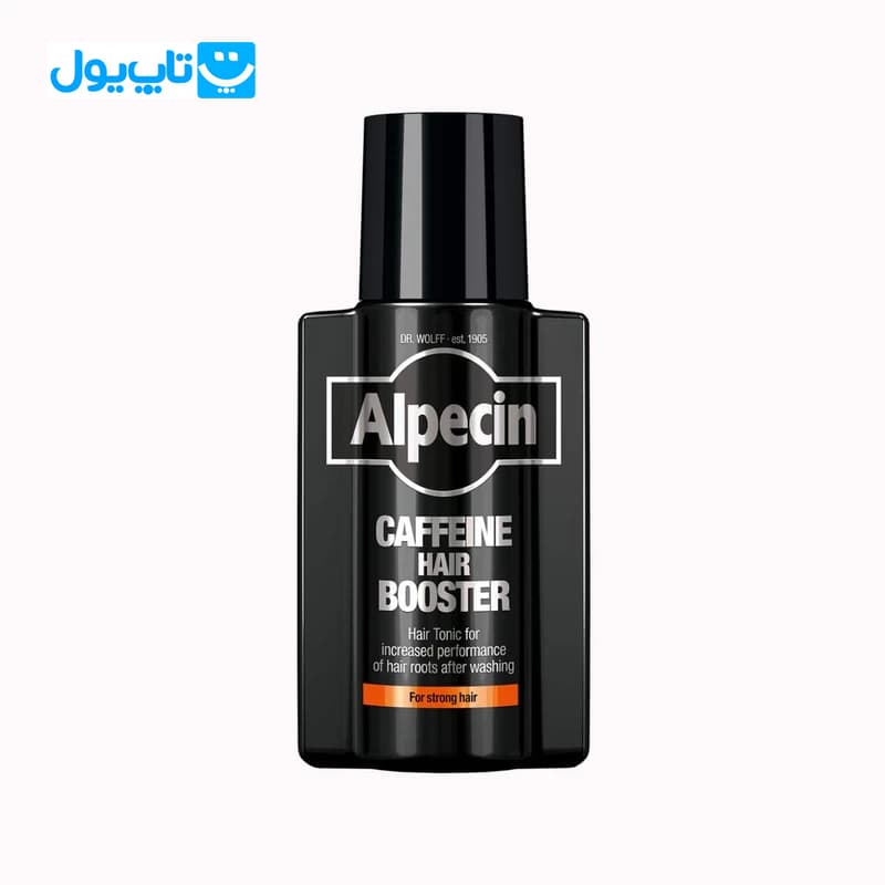 تونیک تقویت کننده مو آلپسین Alpecin مدل Caffeine حاوی کافئین حجم 200 میلی‌لیتر