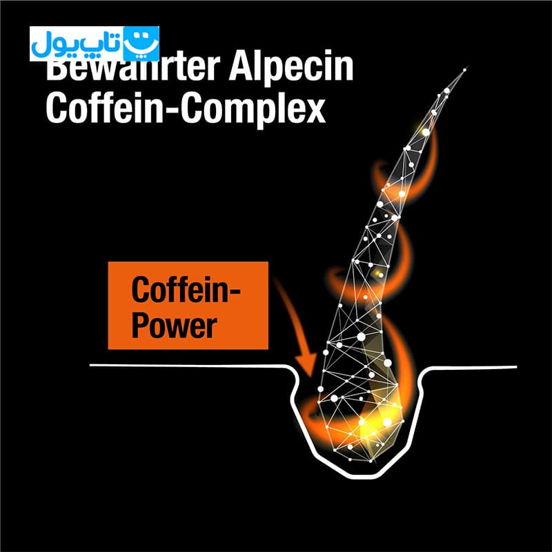 تونیک تقویت کننده مو آلپسین Alpecin مدل Caffeine حاوی کافئین حجم 200 میلی‌لیتر — تصویر ۵
