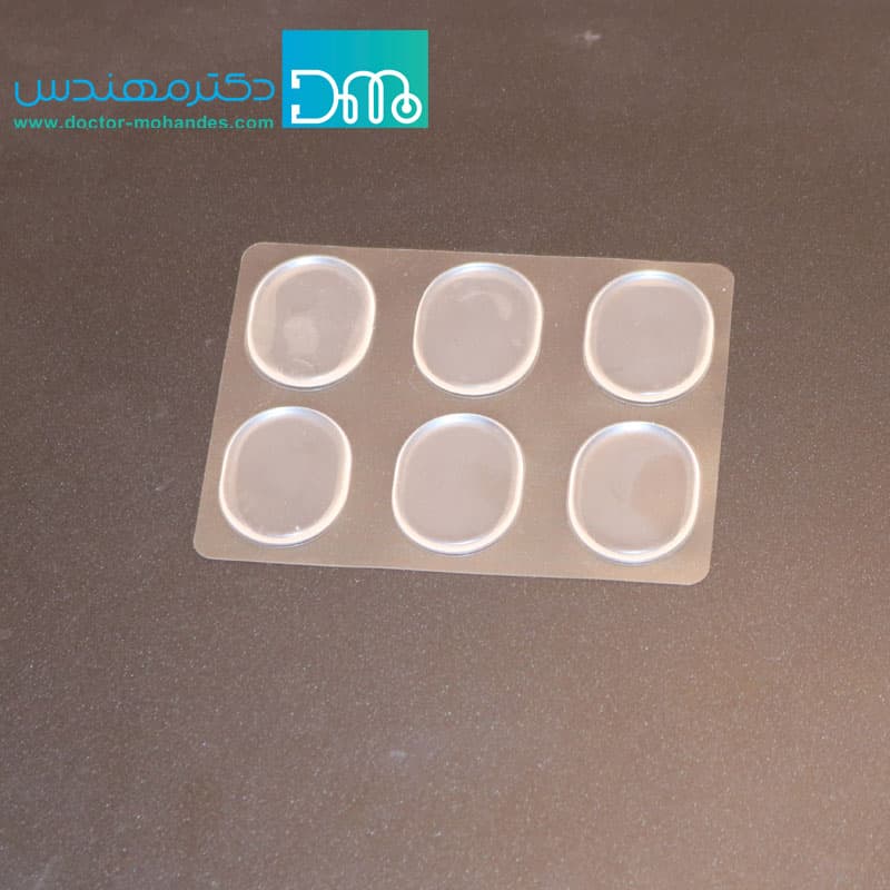ژل ضربه گير فوت کر (بسته 6 عددی)