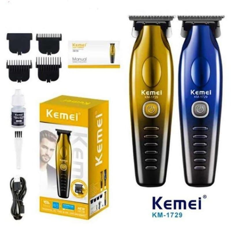 ماشین اصلاح و خط زن حرفه‌ای کیمی مدل Kemei KM-1729 اورجینال