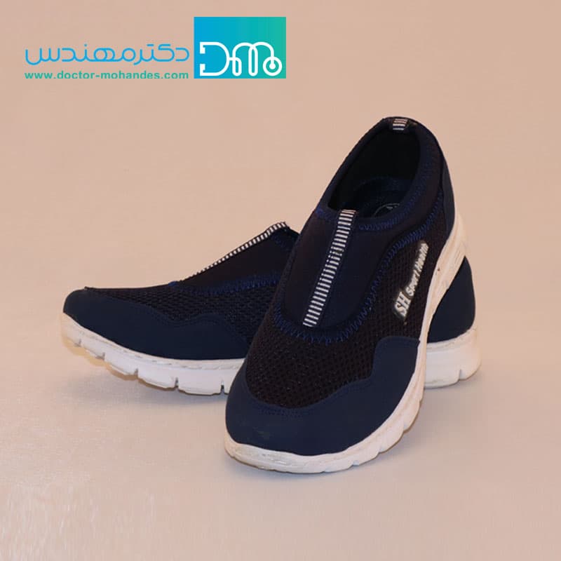 کفش طبی پیاده روی مردانه رنگ مشکی