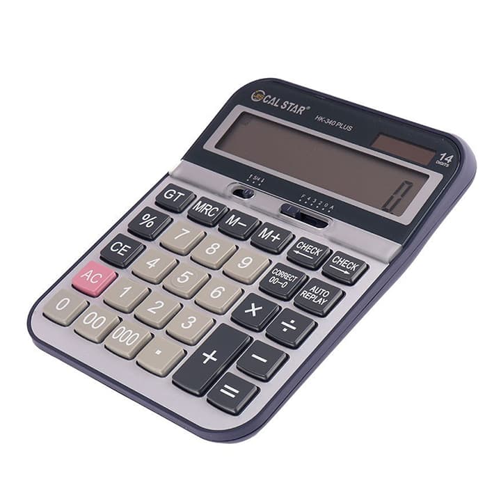 ماشین حساب CAL STAR مدل HK-340 — تصویر ۳