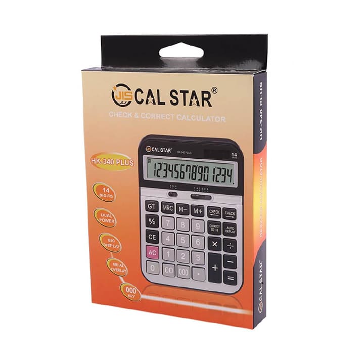 ماشین حساب CAL STAR مدل HK-340 — تصویر ۲
