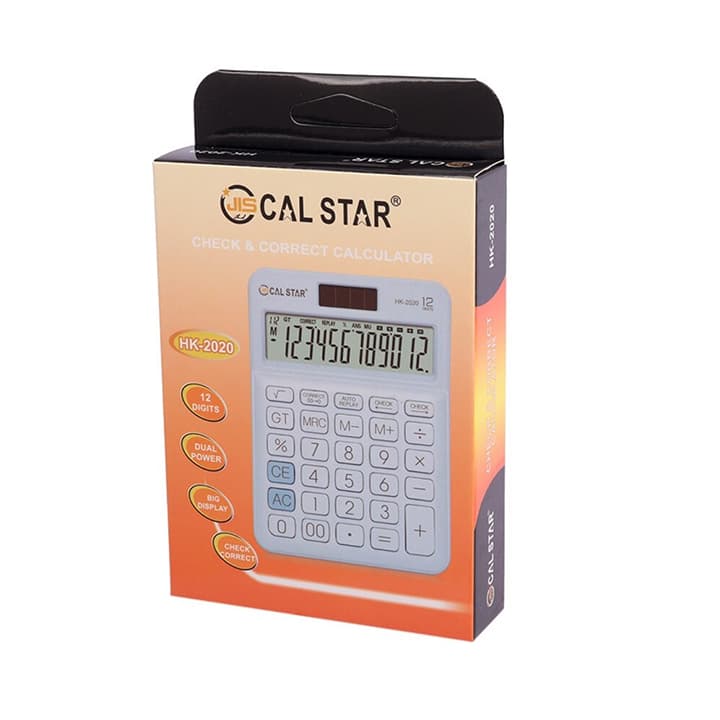 ماشین حساب CAL STAR مدل HK-185 / رنگی