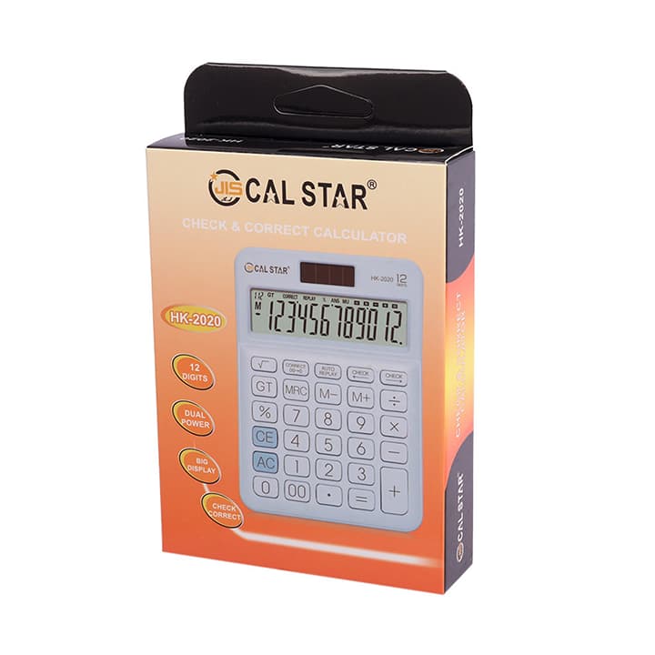 ماشین حساب CAL STAR مدل HK-2020 — تصویر ۲