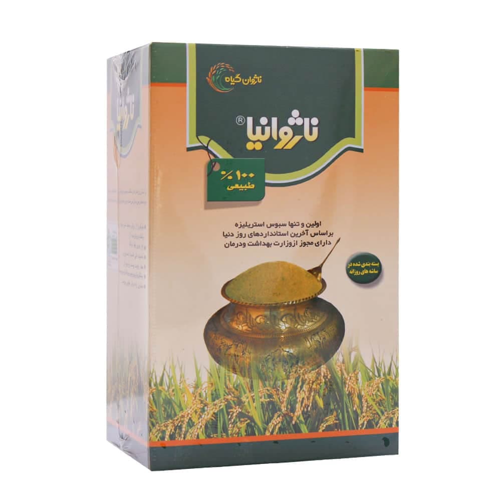ساشه سبوس برنج ناژوانیا 40 عددی ـ ناژوان — تصویر ۲
