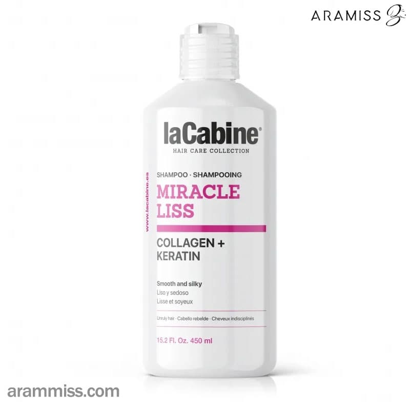 شامپو صاف‌کننده موهای وز و نافرمان لاکابین Miracle Liss