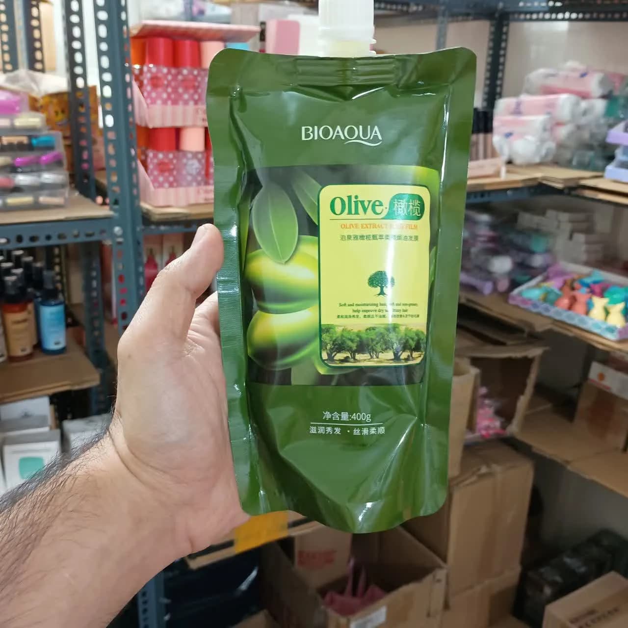 ماسک موی روغن زیتون بیواکوا 400 میل