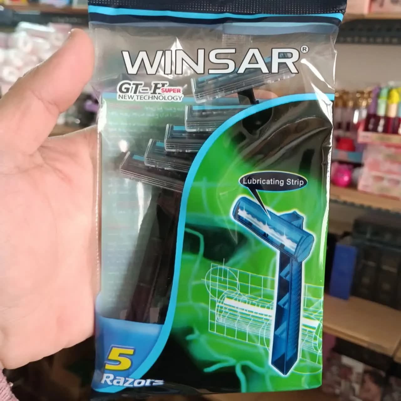 ژیلت دولبه وینسر بسته 5 عددی