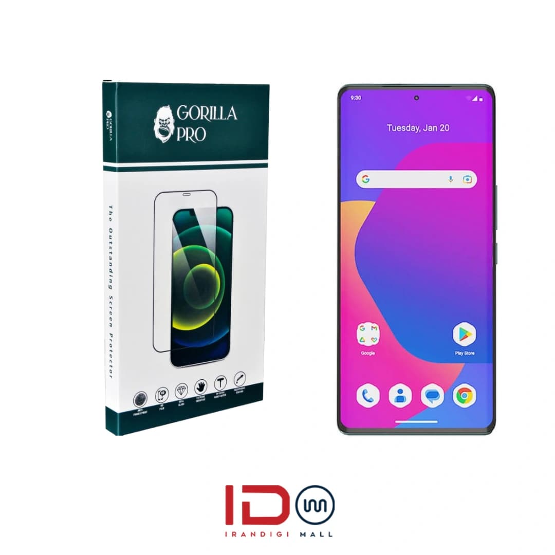 گلس و محافظ هیدروژلی (شفاف) بدنه و نمایشگر گوشی داریا باند مدل Daria Bond 5G