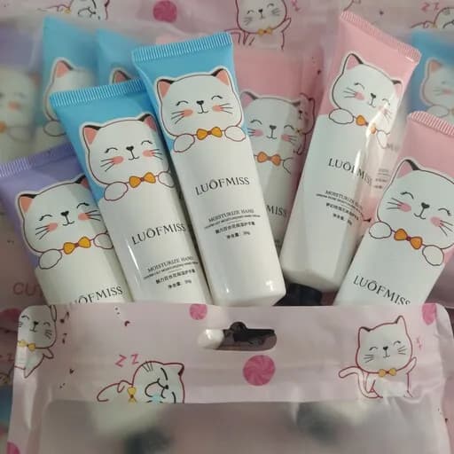 کرم دست لوفمیس (طرح پیشی) پک پنج عددی خوش رایحه هر کدوم 30 گرم — تصویر ۲