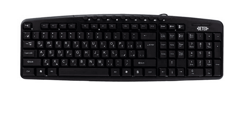 کیبورد (صفحه کلید ) Detex+ مدل D-310 — تصویر ۳