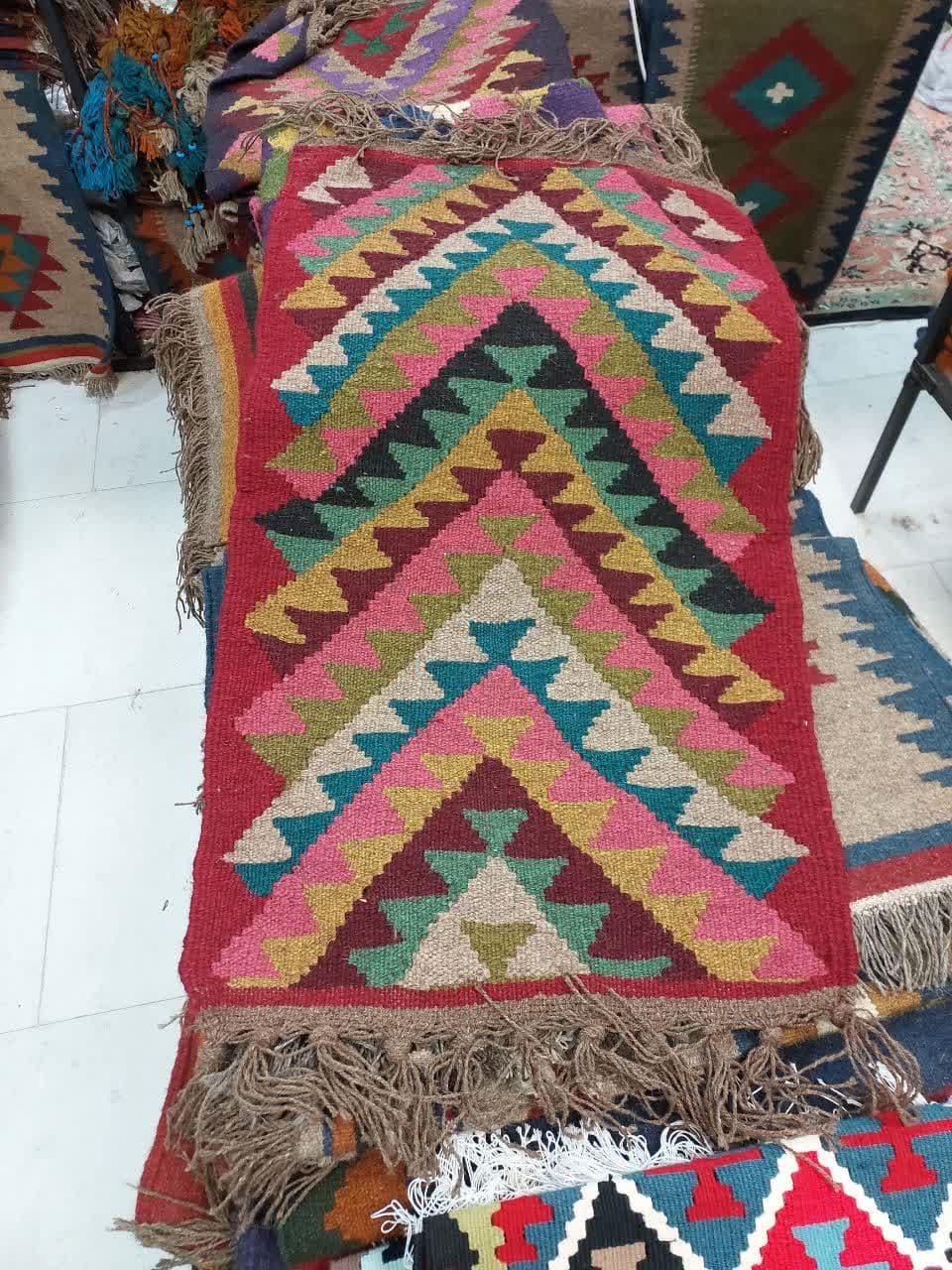 گلیم ۱ متری دست بافت کد 1502