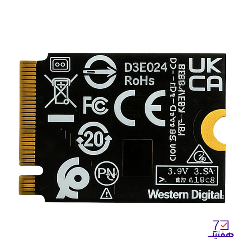 حافظه SSD M2 وسترن دیجیتال مدل 2230 WD SN740 ظرفیت 512 گیگابایت — تصویر ۲