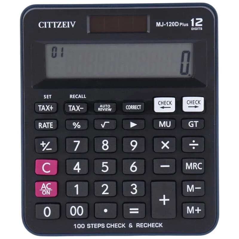 مدل ماشین حساب سیتزیو MJ-120D Plus — تصویر ۵