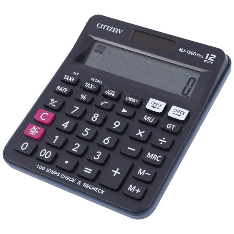 مدل ماشین حساب سیتزیو MJ-120D Plus — تصویر ۳