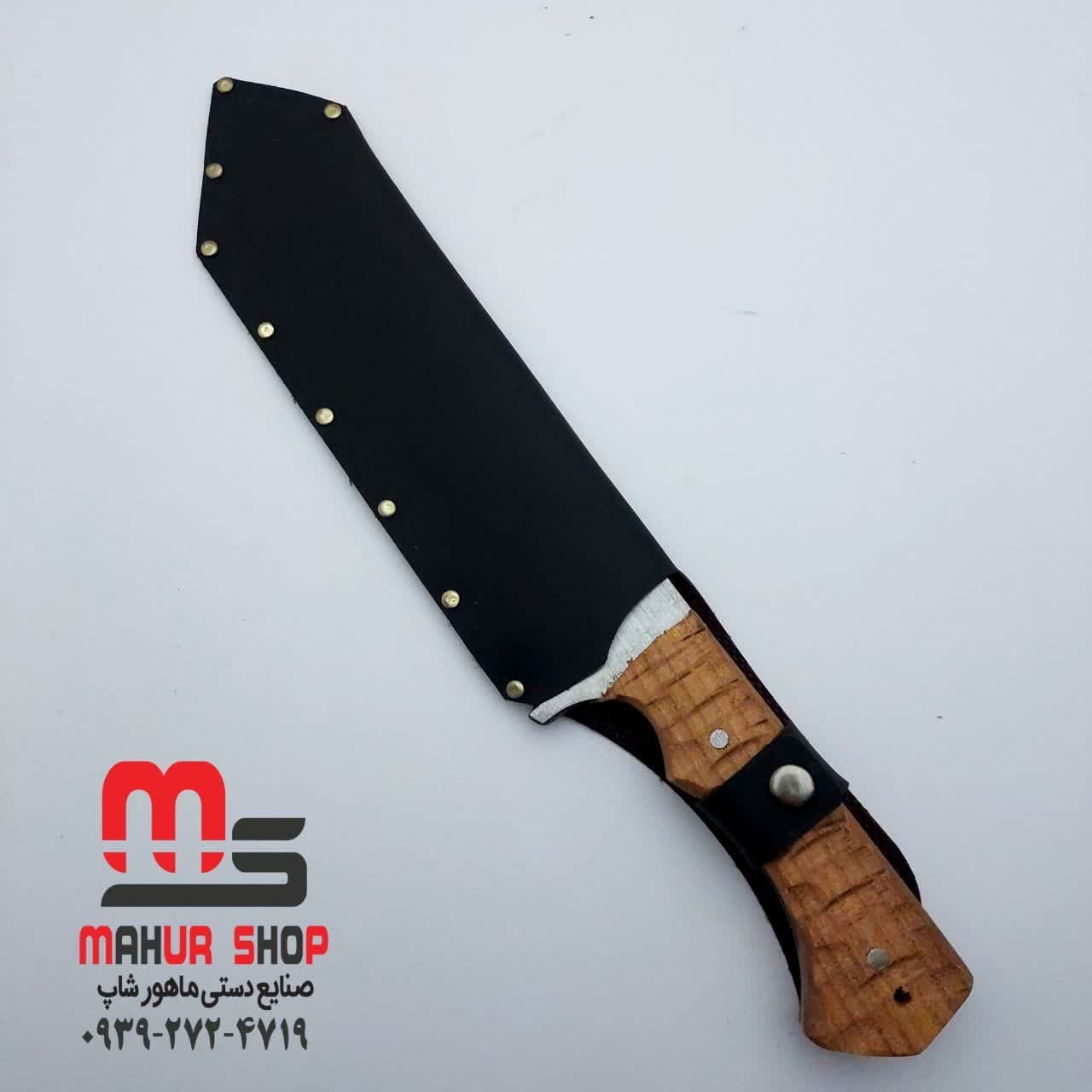 چاقو شکاری سایز غول | تیغه ۲۳ سانت | محصول استاد صفری — تصویر ۳