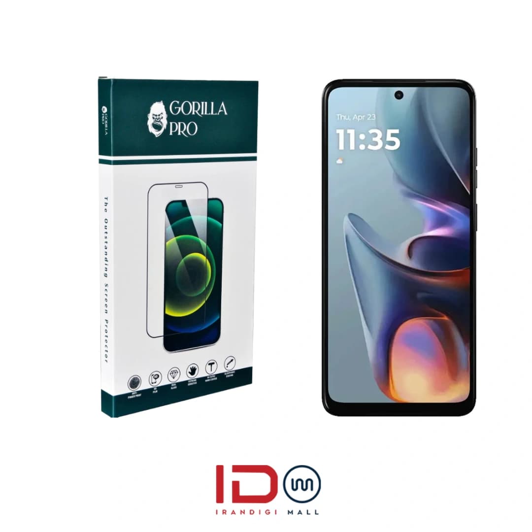 گلس و محافظ هیدروژلی (شفاف) بدنه گوشی موتورولا مدل Motorola E15 — تصویر ۲