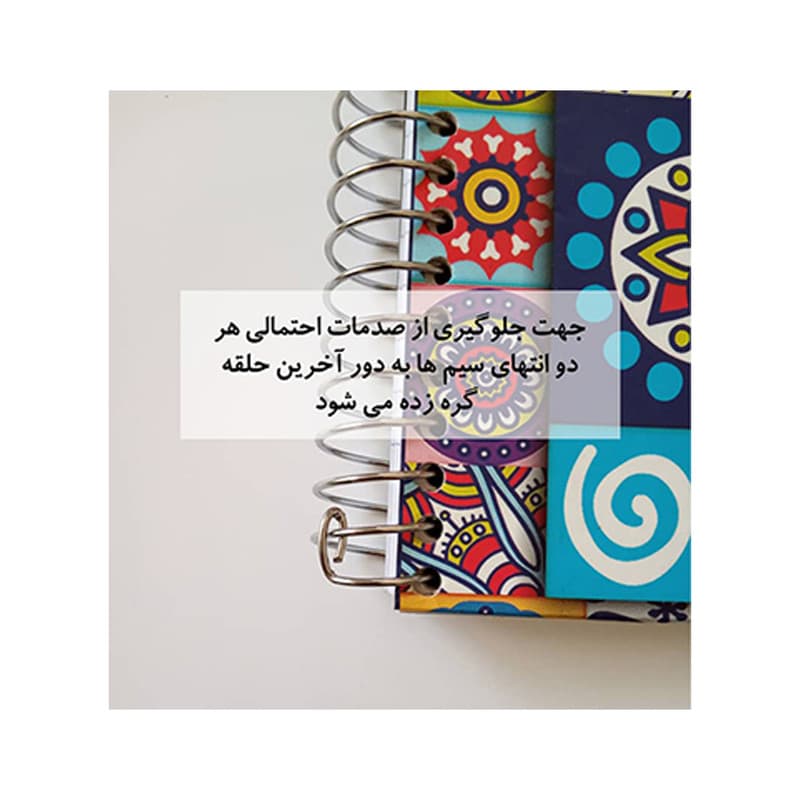 دفتر مشق 40 برگ آلما طرح TRAVEL مدل طلقی کد 7420 — تصویر ۵