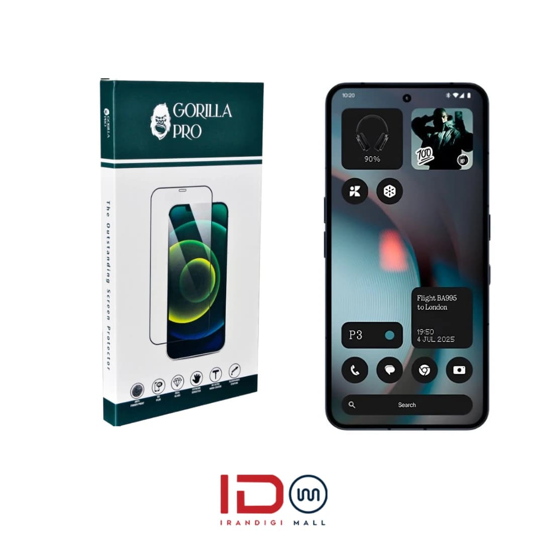 گلس و محافظ هیدروژلی (پرایوسی) نمایشگر گوشی ناتینگ فون مدل NOTHING PHONE 3