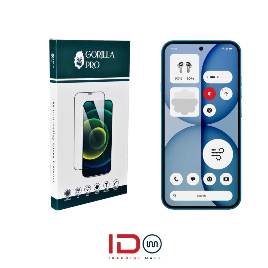 گلس و محافظ هیدروژلی (مات) نمایشگر گوشی ناتینگ فون مدل NOTHING PHONE 4A