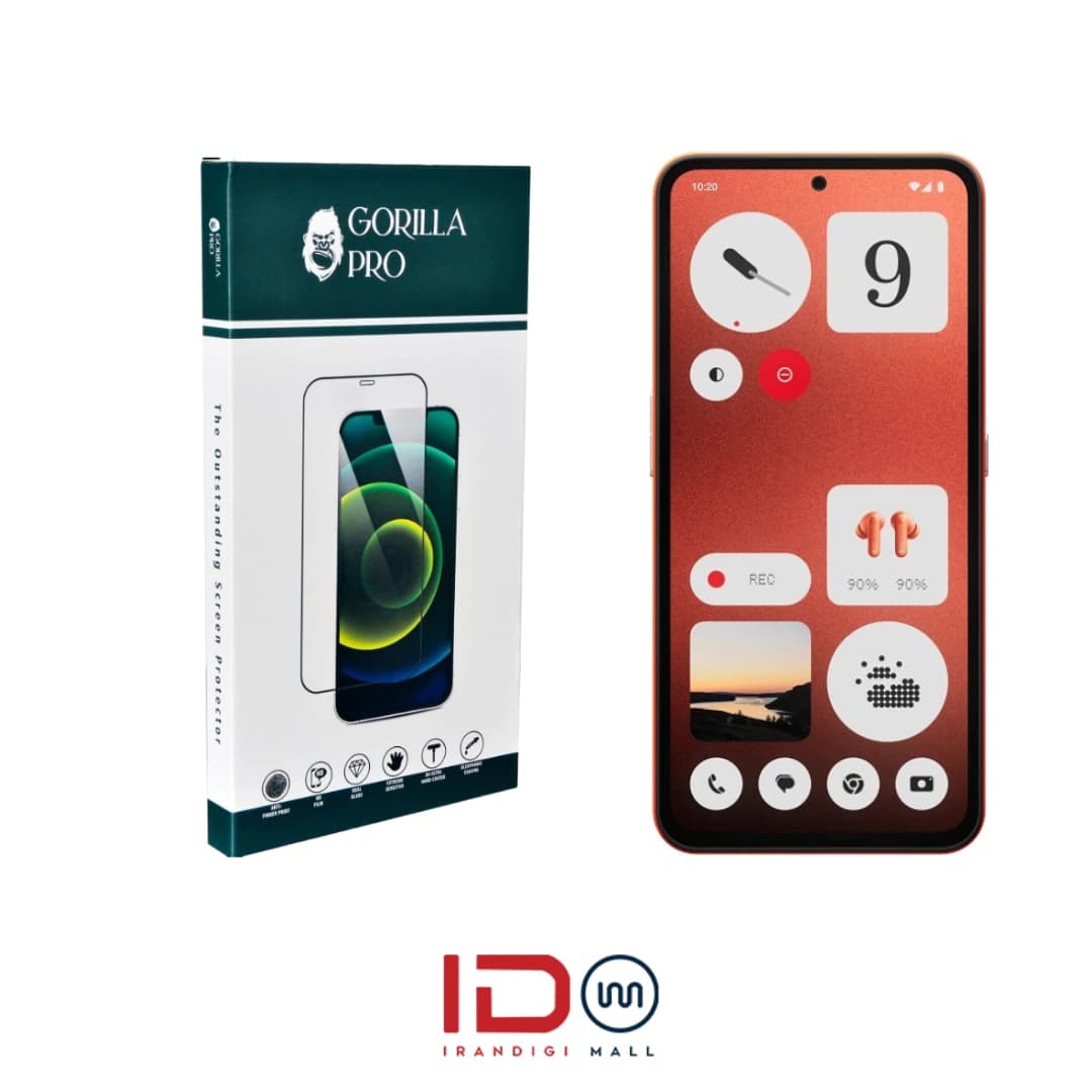 گلس و محافظ هیدروژلی (شفاف) نمایشگر گوشی ناتینگ فون مدل Nothing CMF Phone 1