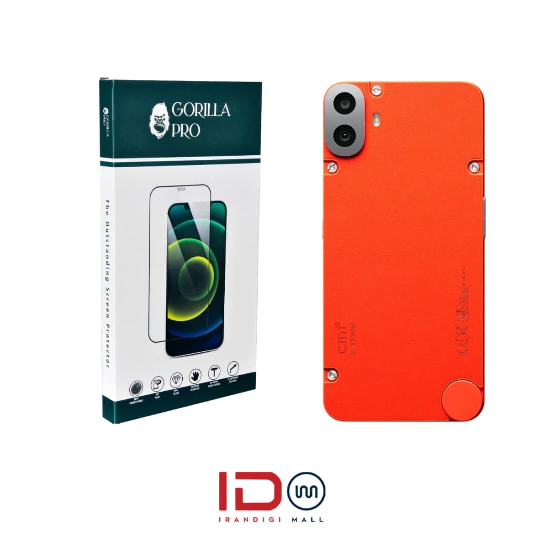 گلس و محافظ هیدروژلی (شفاف) بدنه گوشی ناتینگ فون مدل Nothing CMF Phone 1