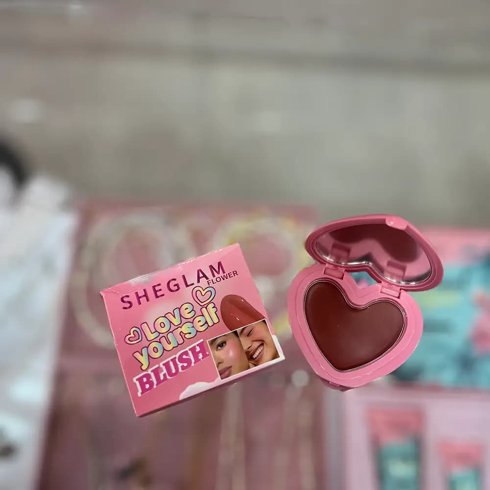 رژگونه قلبی کرمی شیگلم — تصویر ۸