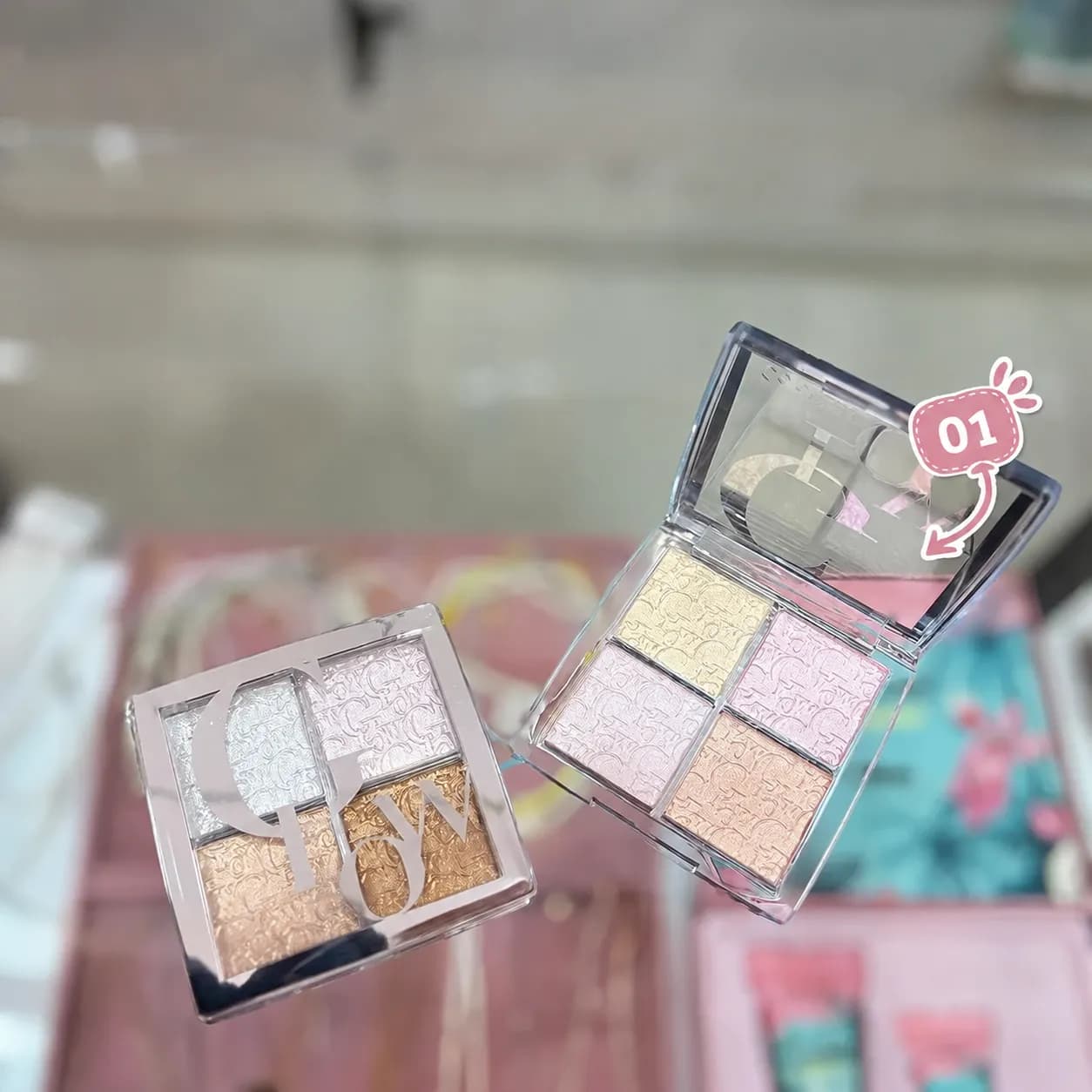 هایلایتر چهار رنگ دوپ دیور — تصویر ۷