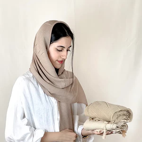 شال پلیسه سرپرنخ — تصویر ۴