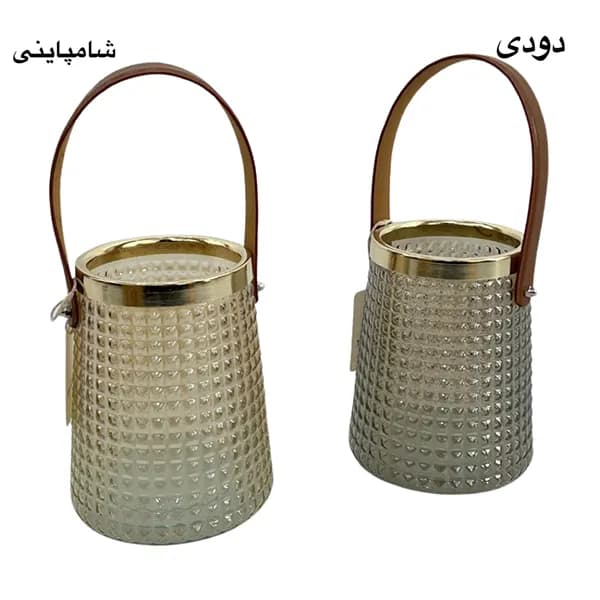 گلدان لبه طلایی هیرا — تصویر ۳