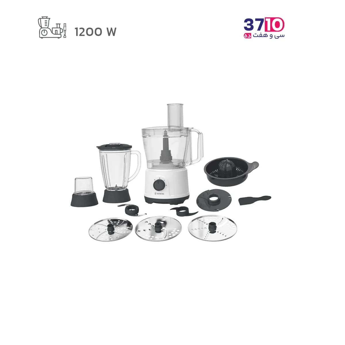 غذاساز چند کاره بنس BENESS مدل BF-M519G سفید 1200 وات
