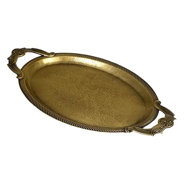 سینی بیضی کوچک مدل رز 3066 آنتیک