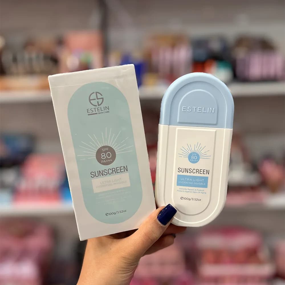 ضدآفتاب بی‌رنگ استلین SPF 80