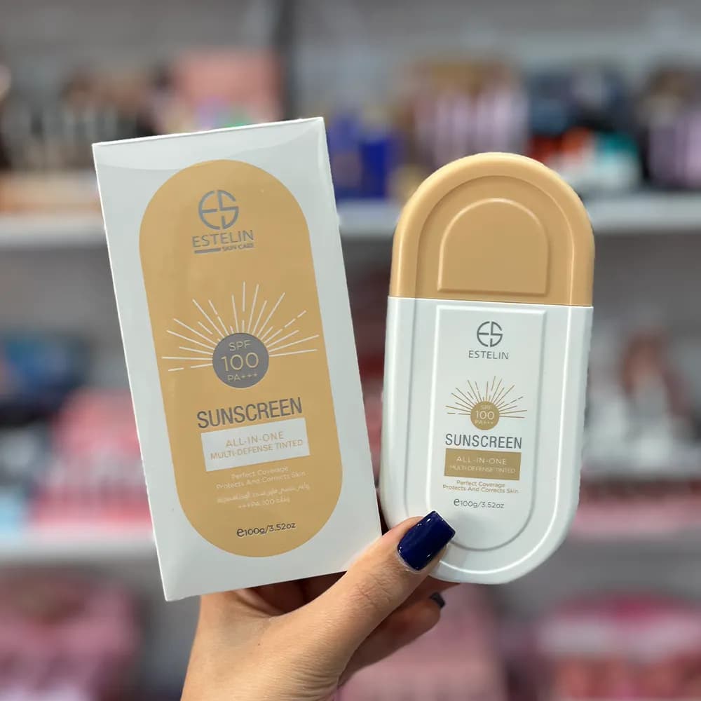 کرم ضدآفتاب رنگی استلین SPF 100