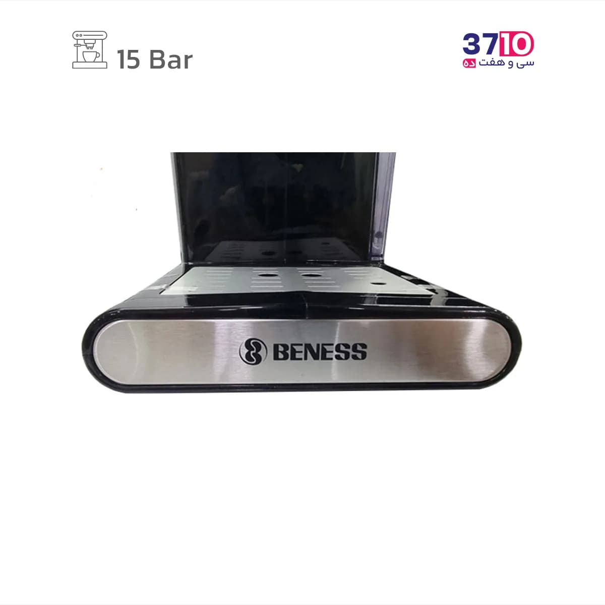 اسپرسوساز بنس BENESS مدل BC-S5002D مشکی 1100 وات — تصویر ۴
