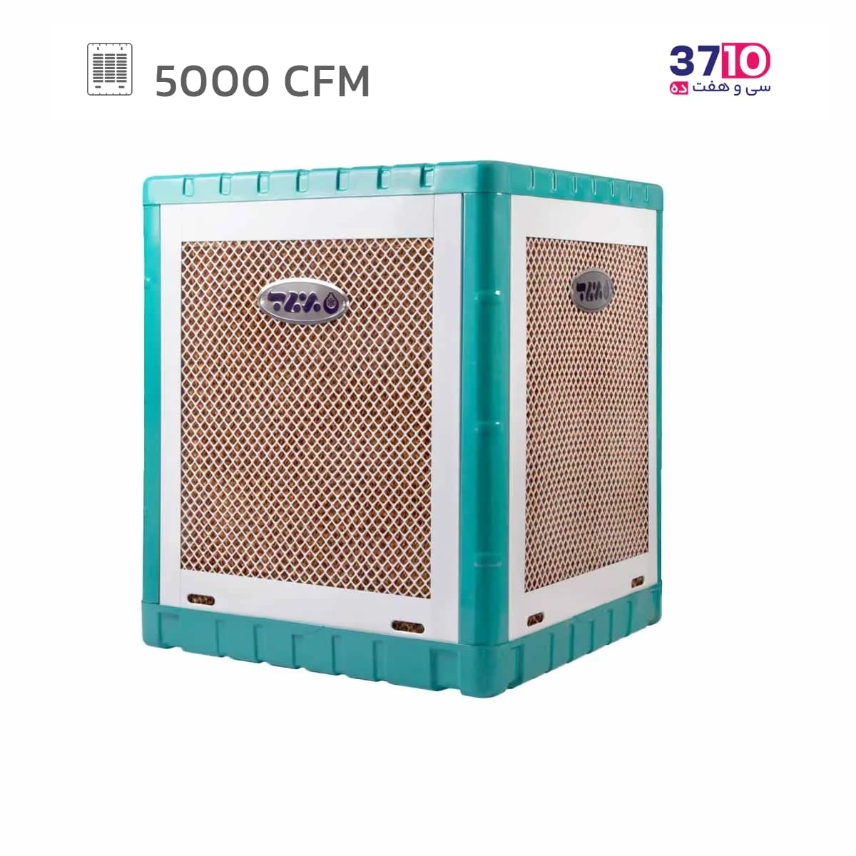 کولر آبی برفاب BARFAB مدل BF5-CP سلولزی ظرفيت 5000 همراه با ریموت كنترل