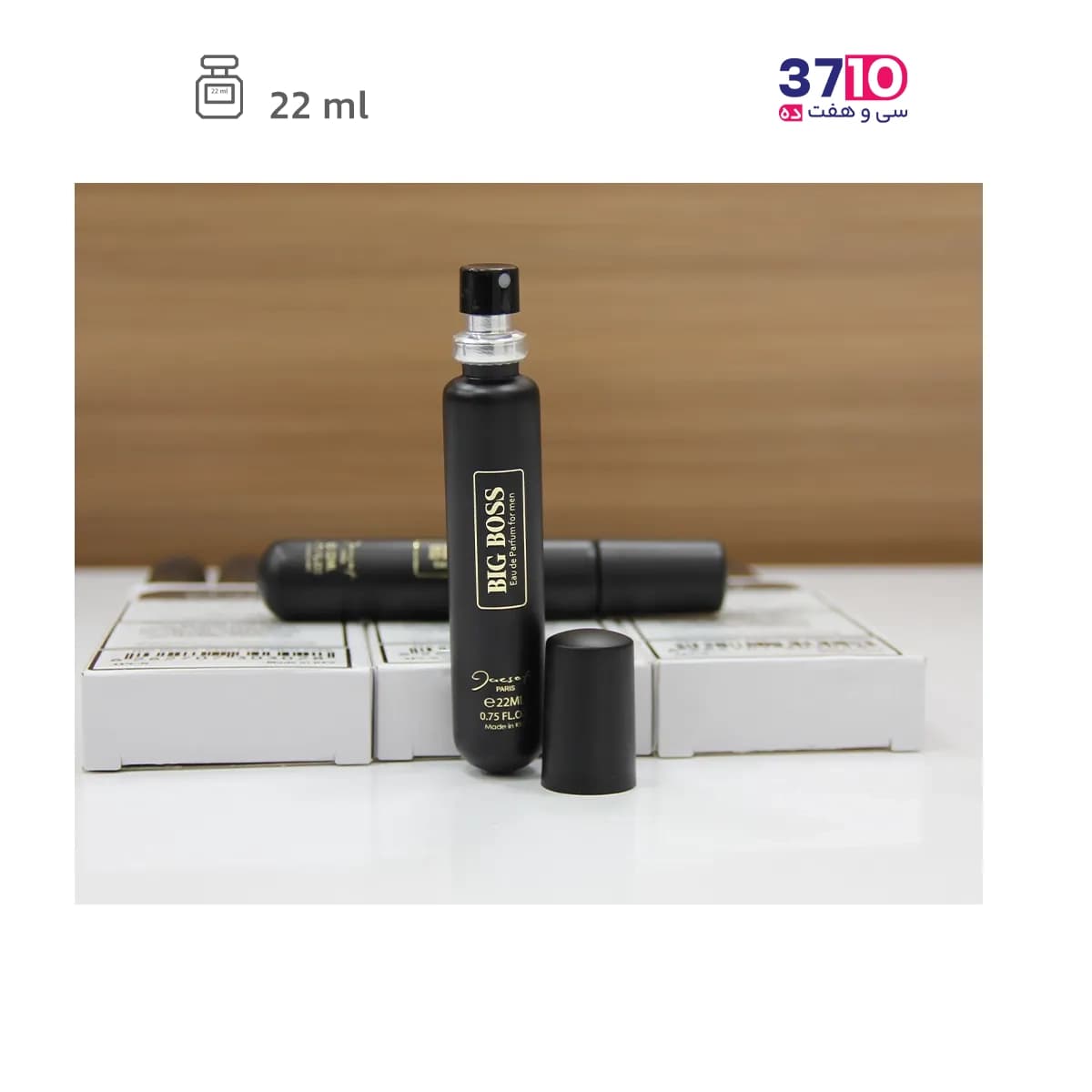 عطر جیبی مردانه ژک ساف مدل بیگ باس BIG BOSS — تصویر ۲