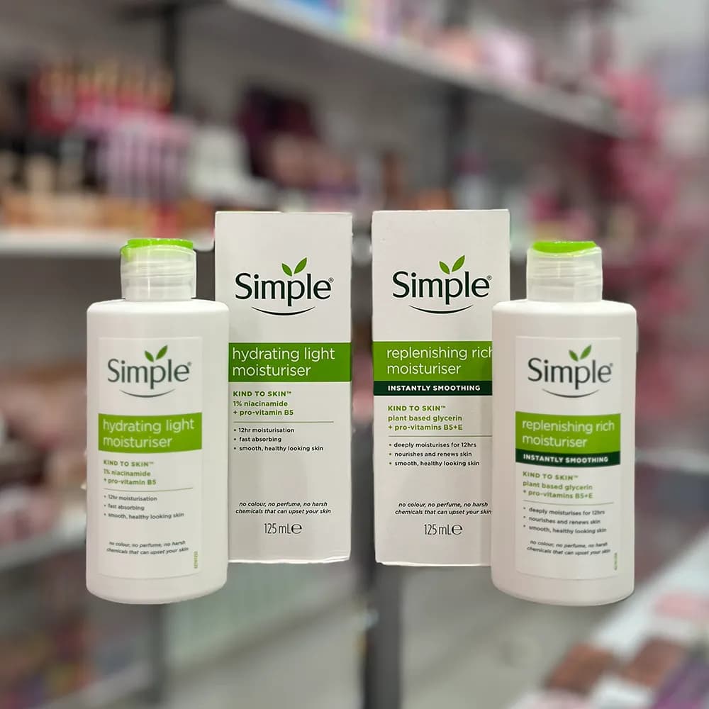 کرم آبرسان صورت Simple